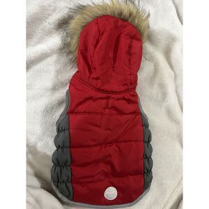 Simply Wag Puffer Coat Faux Fur‎ Collar Ellen Degeneres Size Small